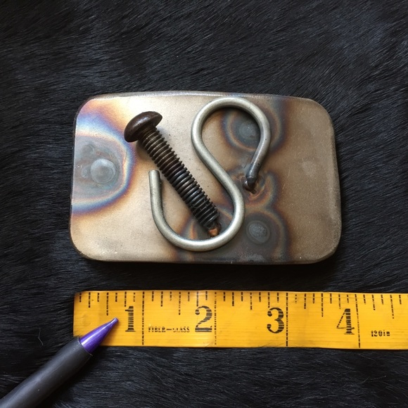 🖤 Handmade artisan belt buckle - Picture 7 of 8